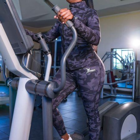 Ladies Tight and Jacket Combat Set